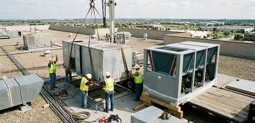 Warehouse and Industrial HVAC Replacement in Chesapeake