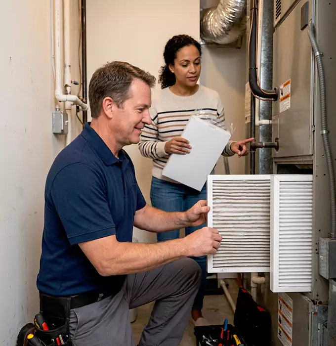 Why Chesapeake, VA Homeowners Choose Chesapeake HVAC Pro for AC Filter Cleaning?