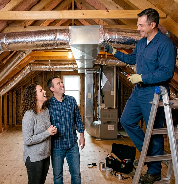 Why Chesapeake, VA Homeowners Choose Chesapeake HVAC Pro for HVAC Duct Installation?