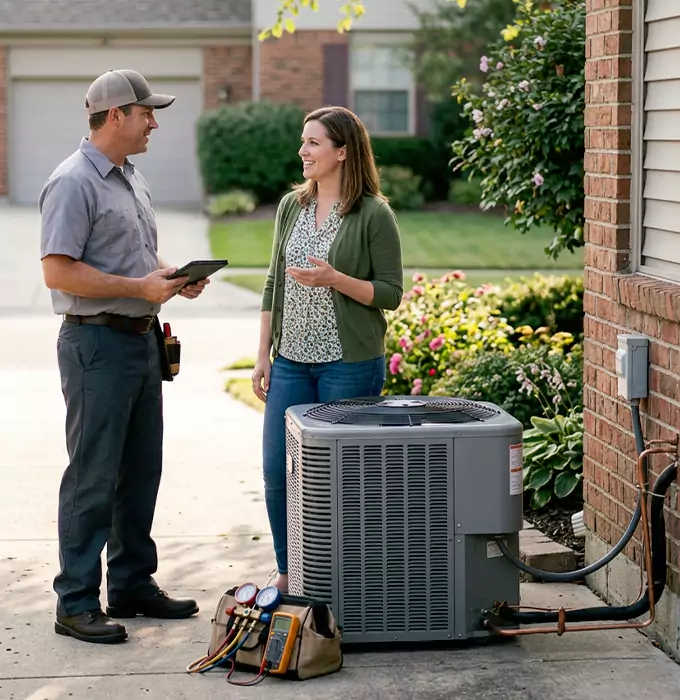 Why Chesapeake Homeowners Choose Chesapeake HVAC Pro for Outdoor AC Installation?